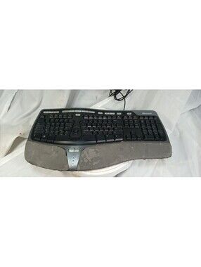 Microsoft Natural Ergonomic Keyboard 4000 KU-0462 USB Split Wired Tested